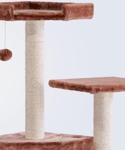 Frisco 52-in Faux Fur Cat Tree & Condo -Dog Cat Corner 101799 PT2. SY630 V1584452039