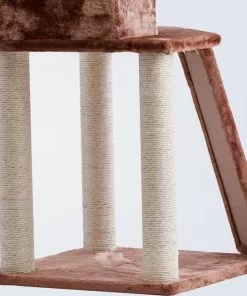 Frisco 52-in Faux Fur Cat Tree & Condo -Dog Cat Corner 101799 PT4. SY630 V1584452663