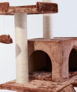 Frisco 72-in Large Base Faux Fur Cat Tree & Condo -Dog Cat Corner 101809 PT3. SY630 V1584452388