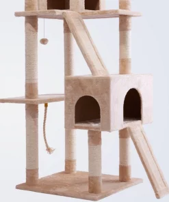 Frisco 72-in Faux Fur Cat Tree & Condo -Dog Cat Corner 101811 PT4. SY630 V1584452732