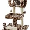 Frisco 28-in Faux Fur Cat Tree -Dog Cat Corner 105072 MAIN. SY630 V1584451056