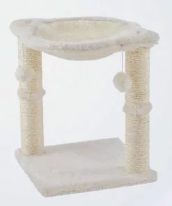 Frisco 20-in Faux Fur Cat Tree -Dog Cat Corner 105074 PT2. SY630 V1584451888