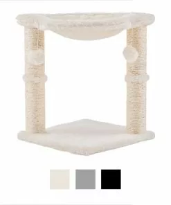 Frisco 20-in Faux Fur Cat Tree -Dog Cat Corner 105074 PT3. SY630 V1584452429