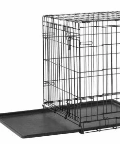Frisco Heavy Duty Fold & Carry Double Door Collapsible Wire Dog Crate -Dog Cat Corner 109790 PT3. SY630 V1550177049