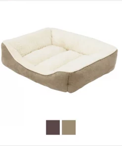 Frisco Rectangular Bolster Cat & Dog Bed 8 Frisco Rectangular Bolster Cat & Dog Bed -Dog Cat Corner 113274 PT2. SY630 V1566318483