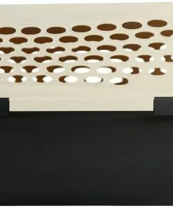 Frisco Plastic Dog & Cat Kennel, Almond & Black -Dog Cat Corner 120134 PT5. SY630 V1554383838