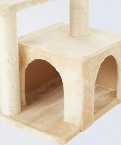Frisco 28-in Faux Fur Cat Tree & Condo -Dog Cat Corner 128073 PT4. SY630 V1584452713