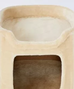 Frisco 24-in 2-Story Faux Fur Cat Condo -Dog Cat Corner 128083 PT2. SY630 V1584452521