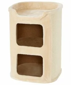 Frisco 24-in 2-Story Faux Fur Cat Condo -Dog Cat Corner 128083 PT5. SY630 V1584453167