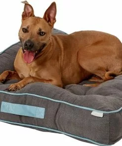 Frisco Tufted Square Orthopedic Pillow Cat & Dog Bed w/Removable Cover 11 Frisco Tufted Square Orthopedic Pillow Cat & Dog Bed w/Removable Cover -Dog Cat Corner 129499 PT4. SY630 V1578442859