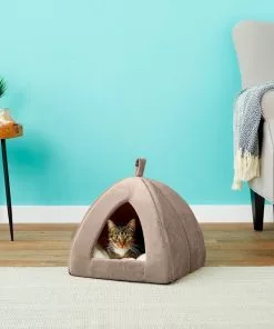 Frisco Tent Covered Dog & Cat Bed -Dog Cat Corner 140161 PT5. SY630 V1641419184