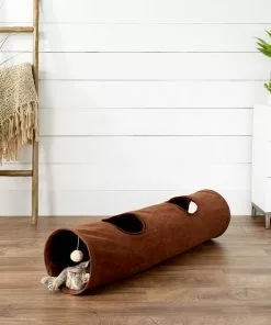 Frisco 47-in Foldable Crinkle Play Tunnel with 2 Windows 9 Frisco 47-in Foldable Crinkle Play Tunnel with 2 Windows -Dog Cat Corner 140168 PT3. SY630 V1520884141