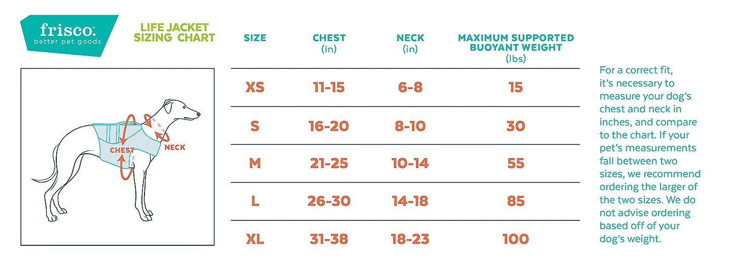Frisco Ripstop Dog Life Jacket 4 Frisco Ripstop Dog Life Jacket - Image 2