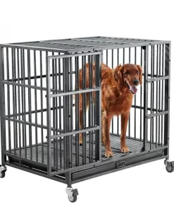 Frisco Ultimate Heavy Duty Steel Metal Single Door Dog Crate -Dog Cat Corner 141213 PT2. SY630 V1569025450