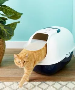 Frisco Hooded Cat Litter Box, Large 20-in 7 Frisco Hooded Cat Litter Box, Large 20-in -Dog Cat Corner 141380 PT2. SY630 V1519754684