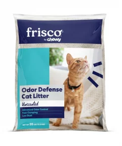Frisco Unscented Clumping Clay Cat Litter, 35-lb bag