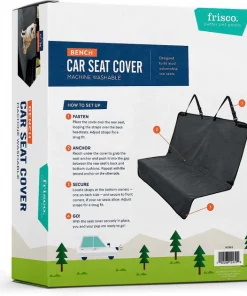 Frisco Water Resistant Bench Car Seat Cover -Dog Cat Corner 143963 PT6. SY630 V1558468397