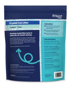 Frisco Summer Clean Scented Non-Clumping Crystal Cat Litter -Dog Cat Corner 144146 PT2. SY630 V1657655546