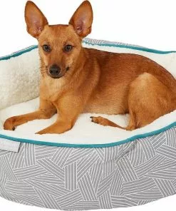 Frisco Sherpa Hexagon Bolster Cat & Dog Bed 10 Frisco Sherpa Hexagon Bolster Cat & Dog Bed -Dog Cat Corner 144814 PT4. SY630 V1578443195