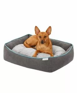 Frisco Sherpa Orthopedic Bolster Cat & Dog Bed -Dog Cat Corner 144819 PT4. SY630 V1578442742
