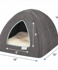 Frisco Igloo Covered Cat & Dog Bed -Dog Cat Corner 144836 PT2. SY630 V1647881252