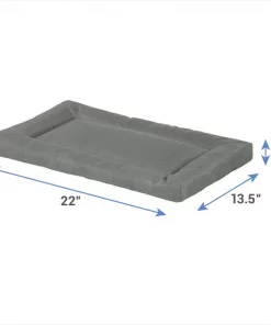 Frisco Dog Crate Mat, Dark Gray 10 Frisco Dog Crate Mat, Dark Gray -Dog Cat Corner 144844 PT3. SY630 V1578443124