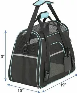 Frisco Basic Dog & Cat Carrier Bag, Black -Dog Cat Corner 144990 PT3. SY630 V1569025682