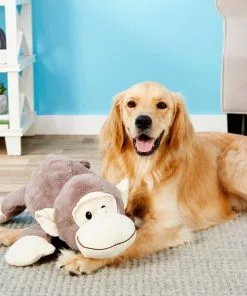 Frisco Jumbo Plush Squeaking Monkey Dog Toy -Dog Cat Corner 147043 PT1. SY630 V1539205579