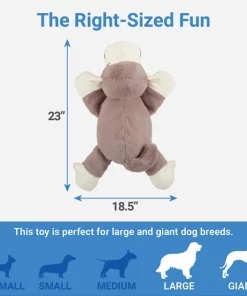 Frisco Jumbo Plush Squeaking Monkey Dog Toy -Dog Cat Corner 147043 PT2. SY630 V1539205344