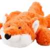 Frisco Plush with Inside Rope Squeaking Fox Dog Toy -Dog Cat Corner 147065 Main. SY630 V1539205616