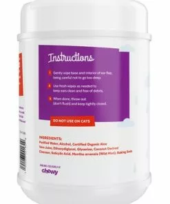 Frisco Deodorizing Ear Wipes with Aloe for Dogs & Puppies -Dog Cat Corner 152583 PT1. SY630 V1551302833