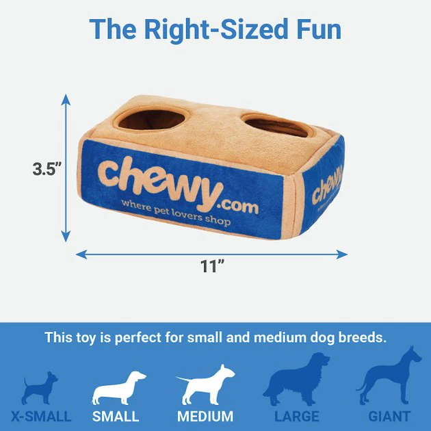 Frisco Hide & Seek Plush Chewy Box Puzzle Dog Toy 4 Frisco Hide & Seek Plush Chewy Box Puzzle Dog Toy - Image 2