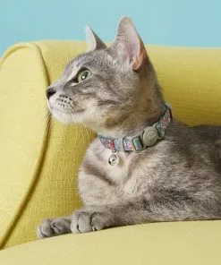 Frisco Rose Polyester Breakaway Cat Collar with Bell -Dog Cat Corner 153160 PT1. SY630 V1568380027