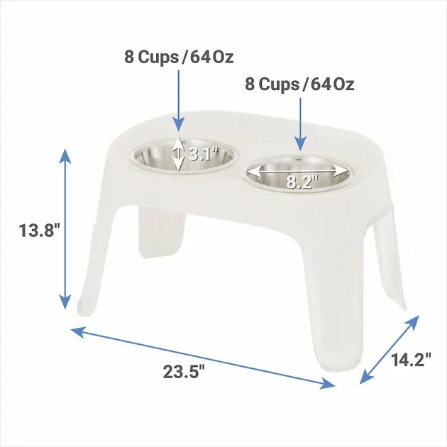 Frisco Elevated Dog Diner, 8 Cup 4 Frisco Elevated Dog Diner, 8 Cup - Image 2