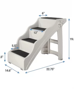 Frisco Foldable Nonslip Cat & Dog Stairs -Dog Cat Corner 156762 PT1. SY630 V1579707489