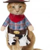 Frisco Front Walking Cowboy Dog & Cat Costume -Dog Cat Corner 158837 MAIN. SY630 V1625863039