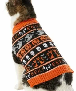 Frisco Halloween Fair Isle Dog & Cat Sweater -Dog Cat Corner 158893 PT2. SY630 V1567175064