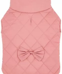 Frisco Aspen Insulated Quilted Dog & Cat Jacket with Bow -Dog Cat Corner 160285 PT3. SY630 V1567001533