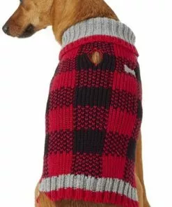 Frisco Buffalo Plaid Dog & Cat Sweater