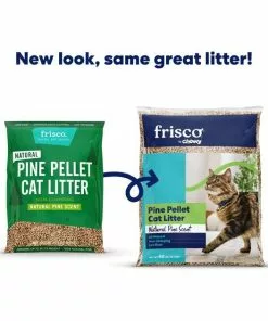 Frisco Pine Pellet Unscented Non-Clumping Wood Cat Litter -Dog Cat Corner 161458 PT1. SY630 V1657656016