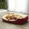 Frisco Buffalo Check Cuddler Pet Bed & Gift Set -Dog Cat Corner 165333 Main. SY630 V1568211737