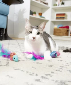 Frisco Sparkle Fish Cat Toy with Catnip, 2-Pack -Dog Cat Corner 166361 PT2. SY630 V1573665203