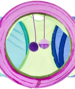 Frisco Peek-a-Boo Cat Chute Cat Toy, Colorful Tri-Tunnel -Dog Cat Corner 166382 PT2. SY630 V1573675552