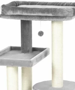 Frisco 42-in Heavy Duty Faux Fur Cat Tree & Condo -Dog Cat Corner 169398 PT2. SY630 V1584452465