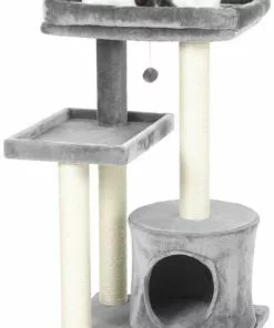 Frisco 42-in Heavy Duty Faux Fur Cat Tree & Condo -Dog Cat Corner 169398 PT5. SY630 V1584453369
