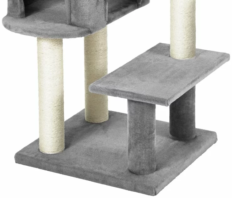 Frisco 48-in Heavy Duty Faux Fur Cat Tree & Condo 8 Frisco 48-in Heavy Duty Faux Fur Cat Tree & Condo - Image 6