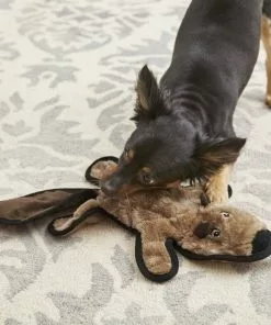 Frisco Flat Plush Squeaking Beaver Dog Toy -Dog Cat Corner 174729 PT2. SY630 V1573492725