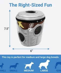 Frisco Hide & Seek Plush Trash Can Puzzle Dog Toy -Dog Cat Corner 174757 PT1. SY630 V1592551855