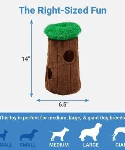 Frisco Hide & Seek Plush Tree Puzzle Dog Toy -Dog Cat Corner 174760 PT1. SY630 V1592553054