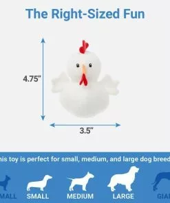 Frisco Hide & Seek Chicken Dog Toy Refills, 3-pack -Dog Cat Corner 174764 PT1. SY630 V1574718787